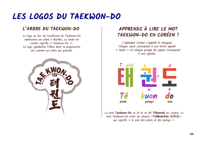 taekwon page apprendre